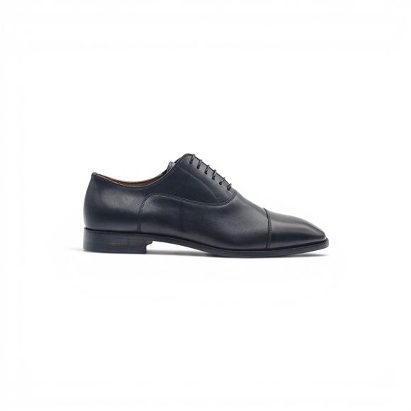 Christian Louboutin Greggo Leather Oxford Shoes Black EU 41 US 8 - $1050